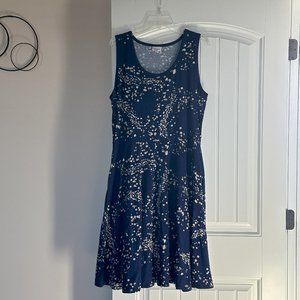 Lularoe Nicki Sleeveless Midi Dress 2XL